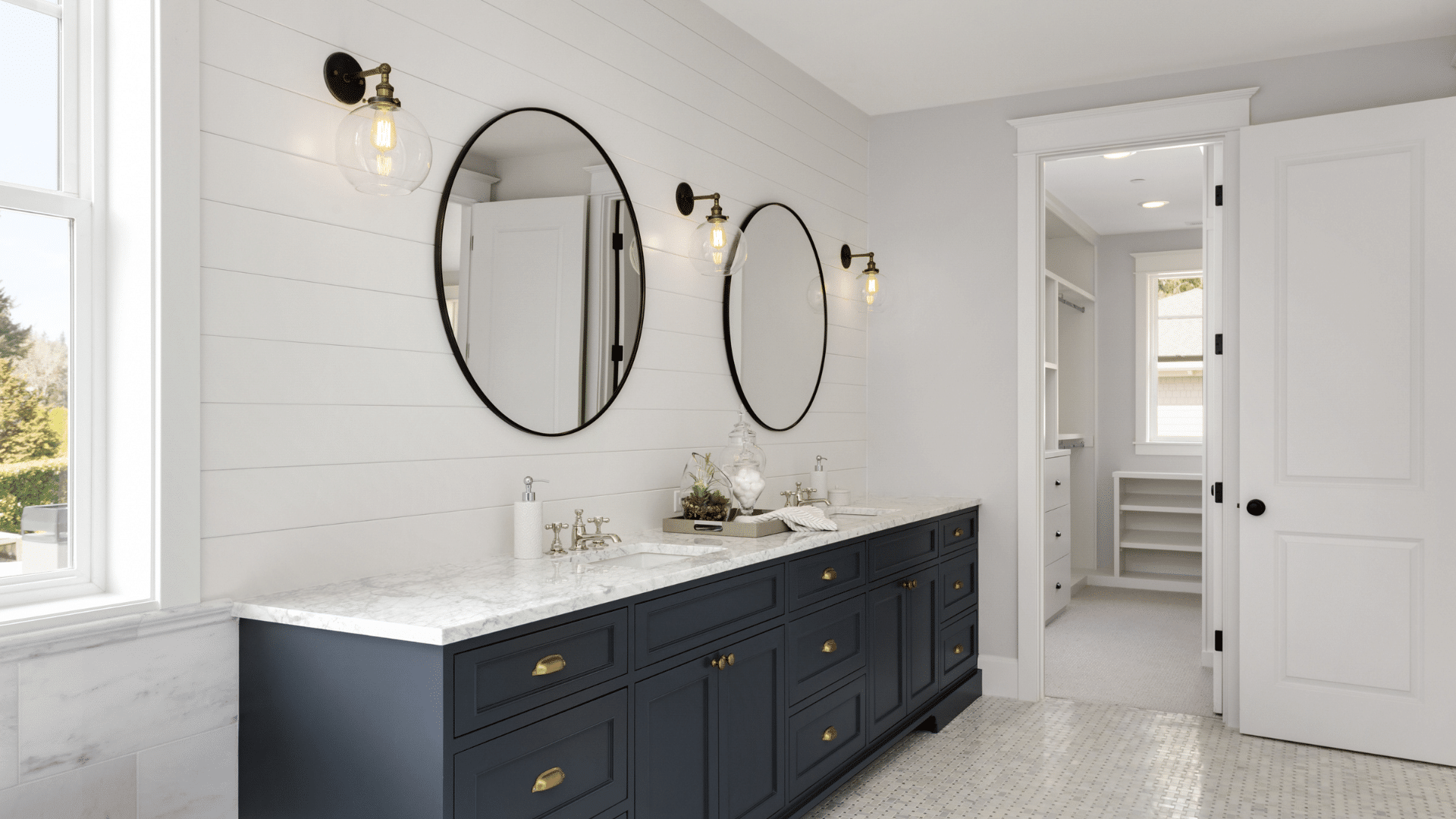 Modern sink insallation