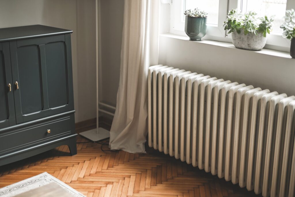 boiler - heating radiator in home room